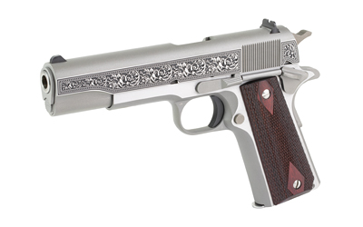 COLT 1911C GOVT 38SUP 5" STS ENGRAVD - Image 3