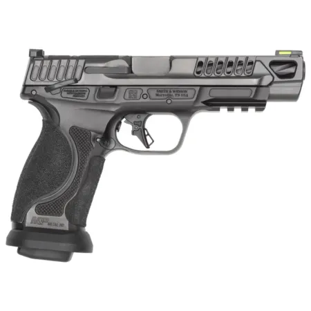 S&W M&P9 M2.0 Competitor HD Handgun 9mm Luger 10rd Magazines(4) 5" Barrel Optic Ready Thumb Safety Black Steel Frame