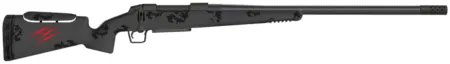 Fierce Firearms FCTRXP7SAUM22BBO CT Rival XP 7mm SAUM 3+1 (Detachable Mag) 22" C3 Carbon Fiber, Black Titanium Rec, Blackout Camo Carbon Fiber Rival Stock with Adj. Cheek Piece, Radial TI Muzzle Brake