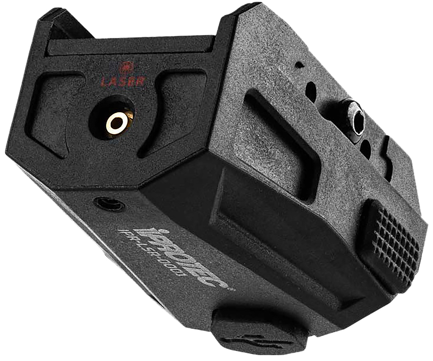 Alliance Consumer Group IPRLSR0001 Mycro Rail Mount Red Laser  Matte Black