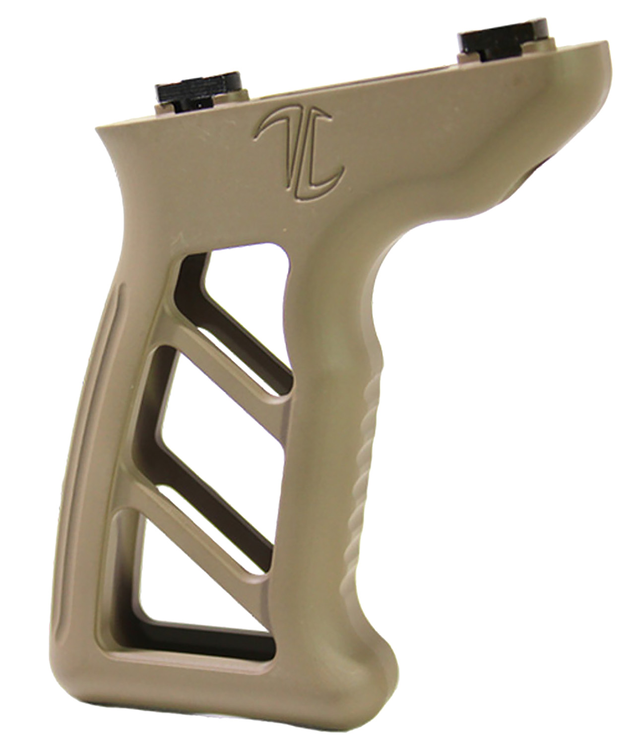 Timber Creek Outdoors MEVFGFDE Enforcer Vertical Foregrip Flat Dark Earth Billet Aluminum