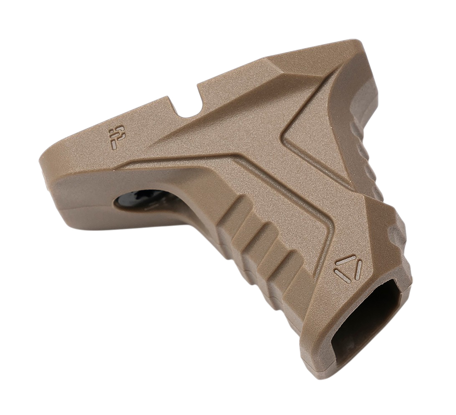 Strike Industries AR-CMS-MHS-FDE Mini Handstop  Flat Dark Earth Polymer