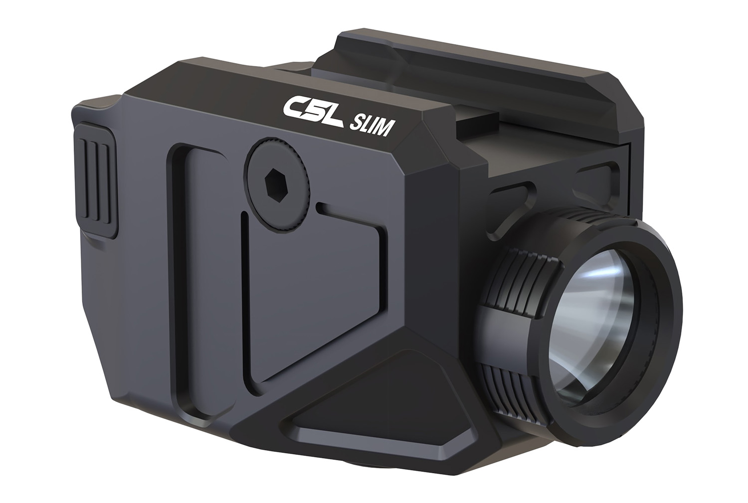 Viridian 9300049 C5L Slim C Series Black Glock 43X/48 MOS 550 Lumens Green Laser 25 Yards Day/1 Mile Night Beam Rail Mount