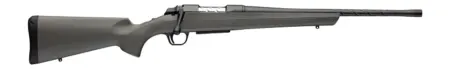 Browning 035845282 AB3 Pro SPR Full Size 6.5 Creedmoor 4+1 18" Matte Blued Spiral Fluted Threaded Barrel, Matte Blued Drilled & Tapped Receiver, Gray/Green Fixed Synthetic Stock