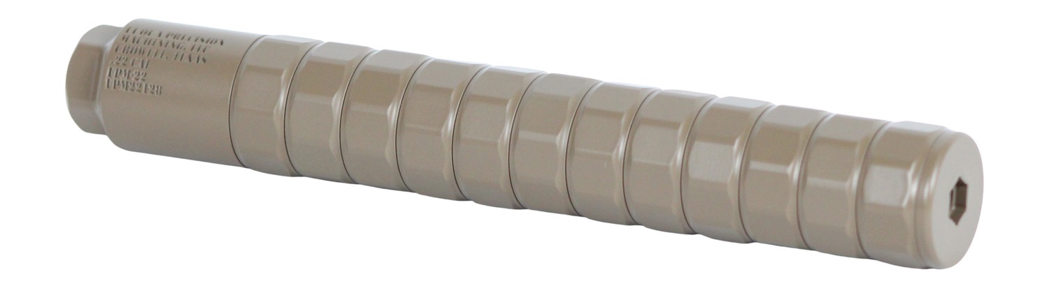 Fuqua Precision Machining FP22ALFDE FPM 22 Cal Flat Dark Earth Aluminum