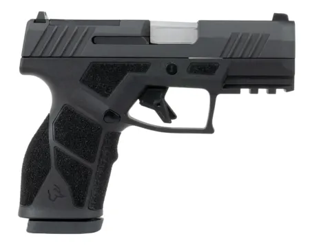 Taurus 1-GX2P931 GX2 T.O.R.O. Compact 9mm Luger 13+1 3.38" Stainless Steel Barrel, Matte Black Alloy Steel Optic Ready/Serrated Slide, Matte Black Stainless Steel Frame w/Picatinny Rail, RMSc Footprin