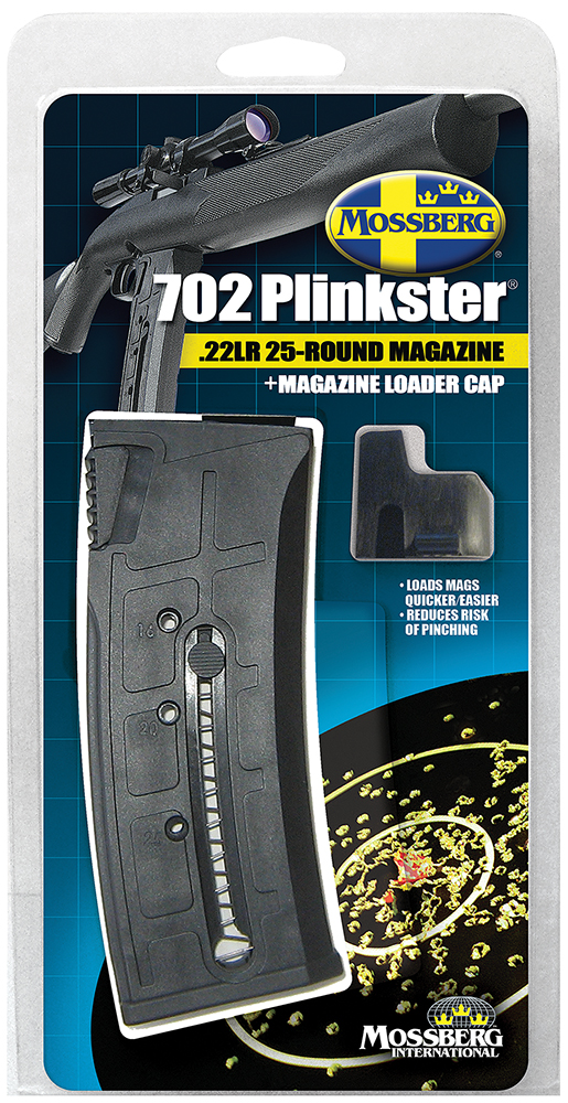 Mossberg 95725 702 Plinkster  25rd 22 LR Black Polymer
