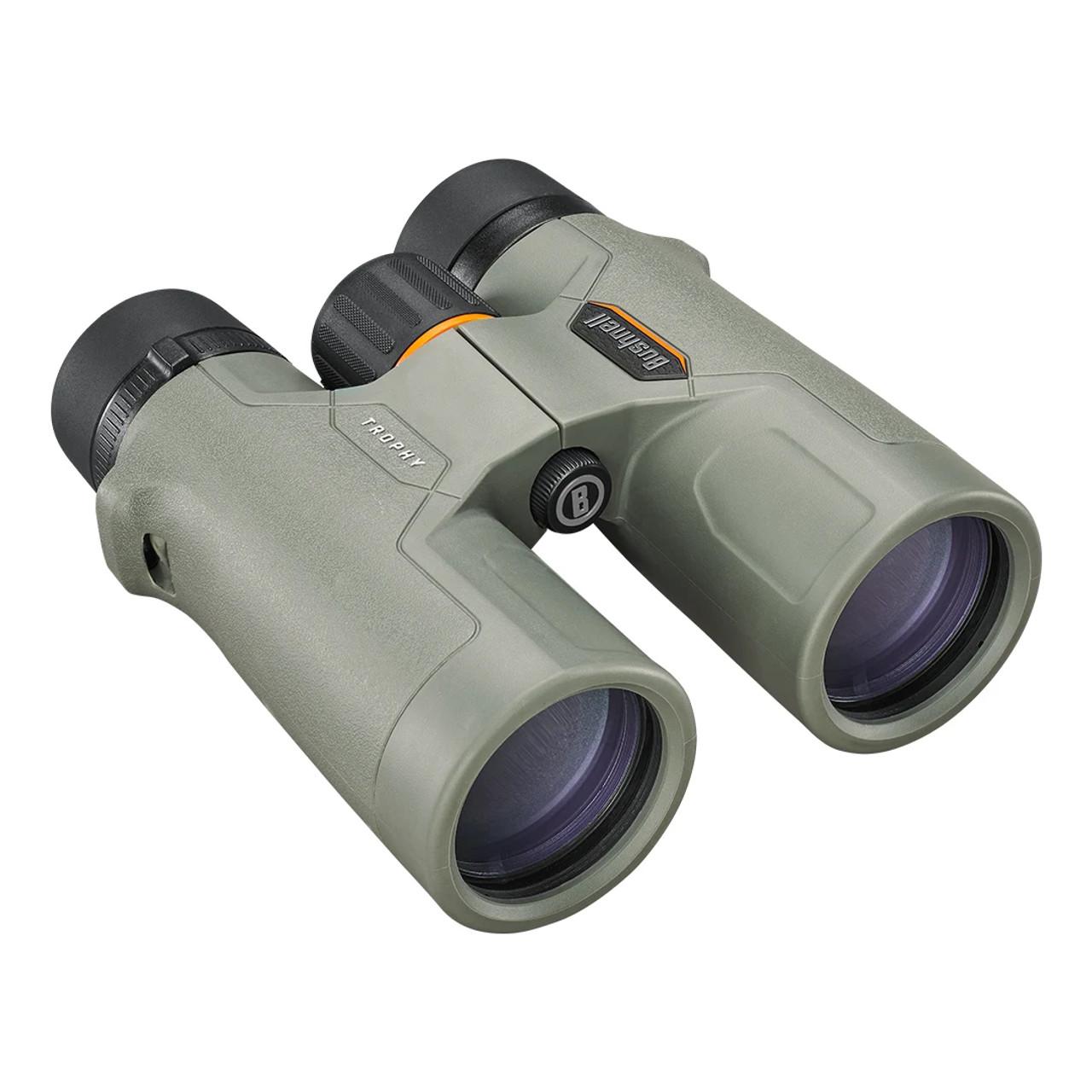 Bushnell Trophy Binocular 10x42mm BaK-4 Roof Prism Bone Collector Green