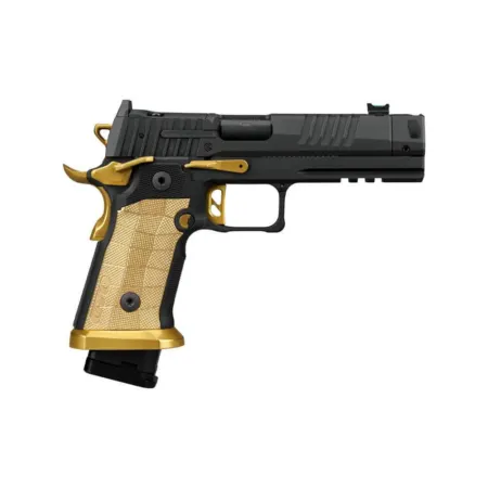 Sig Saur P211 Spectre Comp Handgun 9mm Luger 23(1) & 21(2)rd Magazines 4.4" Compensated Barrel SAO Brass Grip Optic Ready