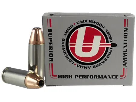 Underwood Ammo 144Underwood Ammo 144 XTP 38Super+P 124gr Jacketed Hollow Point 20 Per Box/10 Case