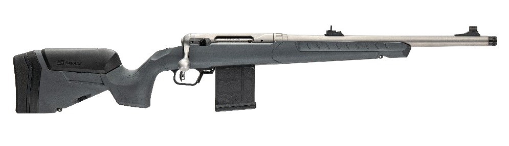 Savage Arms 32504 110 Ridge Hunter 450 Bushmaster 5+1 18" Heavy Barrel, Flat Dark Gray Adj LOP Synthetic Stock, Right Hand