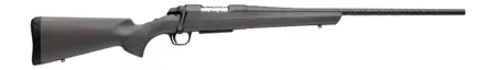 Browning 035851224 AB3 Pro Full Size 270 Win 4+1 22" Matte Blued Spiral Fluted Threaded Barrel, Matte Blued Steel Drilled & Tapped Receiver, Gray/Green Fixed Synthetic Stock, Right Hand