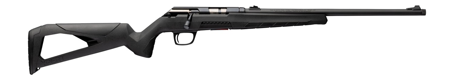 Winchester Repeating Arms 525241102 Xpert Shadow 22 LR 10+1 16.50" Matte Black Steel Threaded Barrel & Drilled & Tapped Receiver, Picatinny Rail Forend, Black Skeletonized Polymer Stock