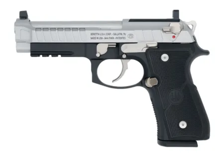 Langdon Tactical Tech 92E2CBRR Beretta 92 Elite  Full Size Frame 9mm Luger 18+1 4.70" Stainless Steel Barrel & Optic Ready/Serrated Slide. Black Cerakote Aluminum Frame w/Picatinny Rail. Textured Grip