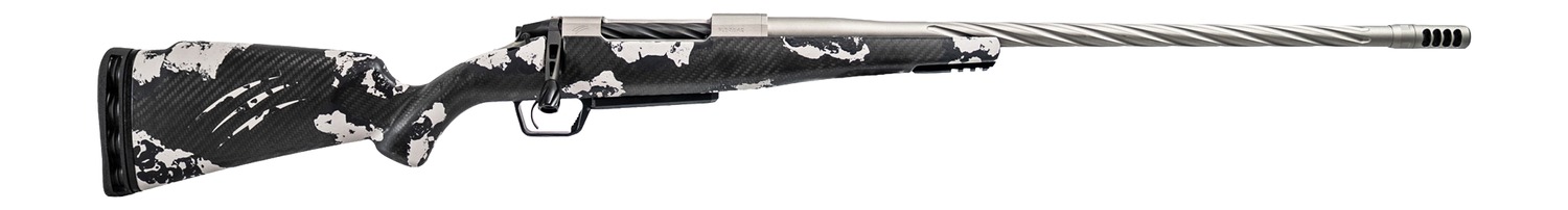 Fierce Firearms ROGSSX7PRC22TP Twisted Rogue XP 7mm PRC 3+1 22" Tungsten Cerakote Spiral Fluted Threaded Stainless Steel Barrel, Drilled & Tapped Receiver, BiPod Rail Forend Phantom Camo LR Negative C