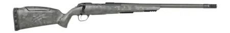 Fierce Firearms  CT Rage LR Full Size 308 Win 4+1 18" Carbon Fiber Match Grade Threaded Barrel, Black Cerakote Titanium Drilled & Tapped Receiver, Picatinny Rail Forend, Carbon Matrix Push Button Adj