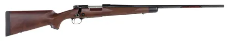Winchester Repeating Arms 535203264 Model 70 Super Grade 270 WSM Caliber with 3+1 Capacity, 24" Barrel, High Polished Blued Metal Finish & Satin Fancy Walnut Stock Right Hand (Full Size)