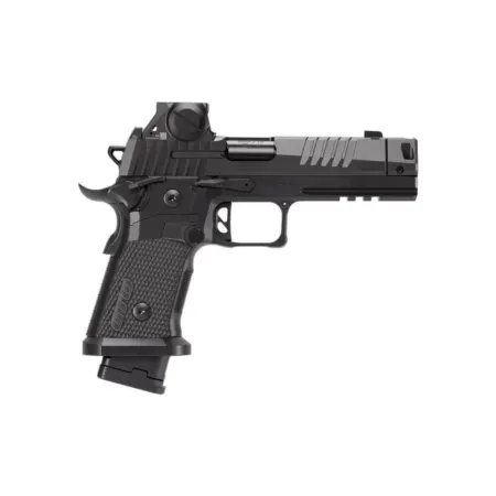 Sig Sauer P211-GTO Blackout Handgun 9mm Luger 21(2)&23(1)rd Magazines 4.4" Compensated Barrel with Romeo3 Pro SAO