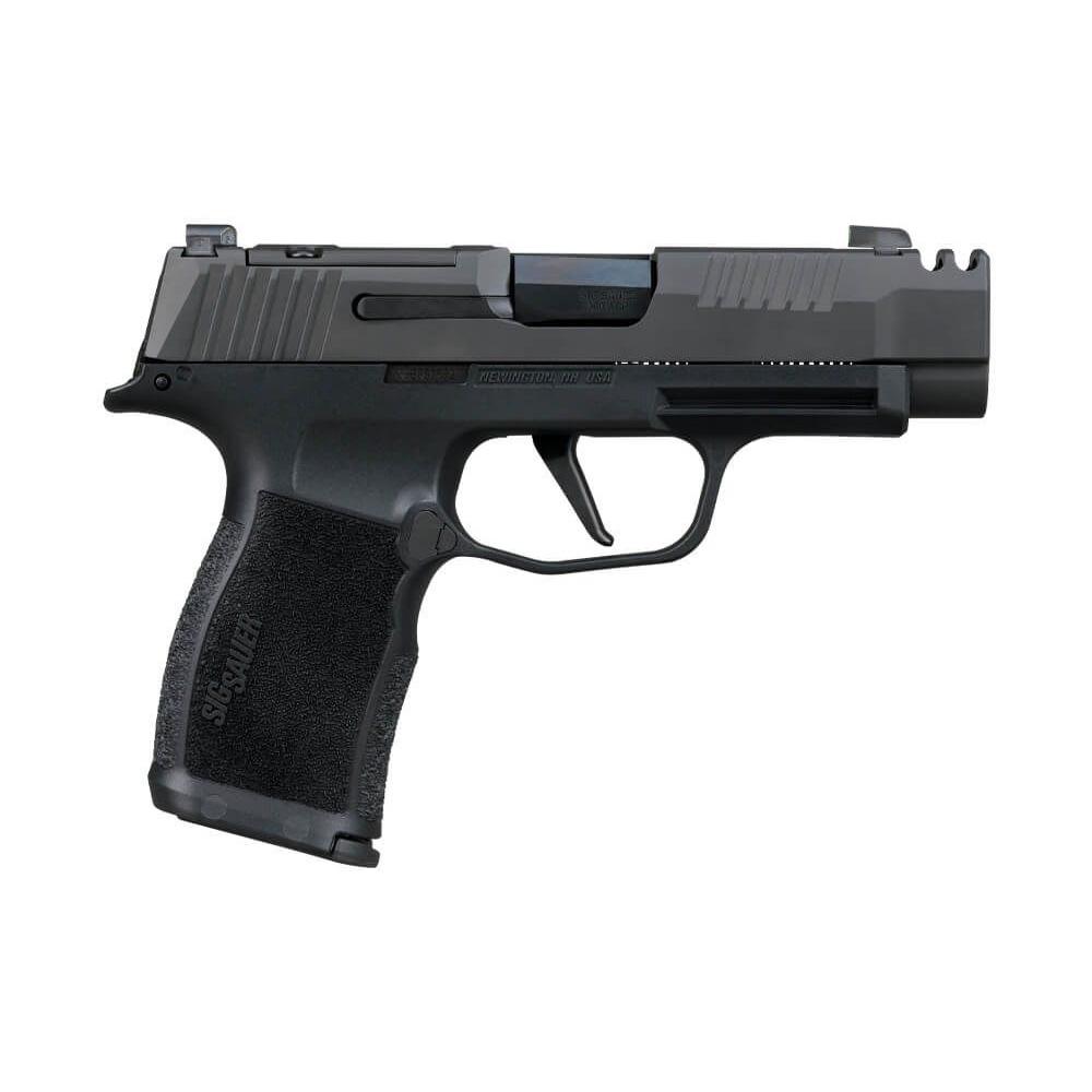 Sig Sauer P365 XL Comp Handgun .380 Auto 12rd Magazine(2) 3.1"  Comp Barrel Black Optic Ready Manual Safety