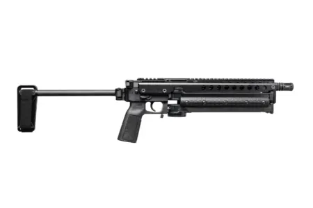 Kel-Tec KP50 Pistol - Black | 5.7x28 | 9.6" Barrel | 50rd | Side Folding Brace