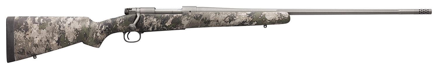 Winchester Guns 535244225 Model 70 Extreme 25-06 Rem 5+1 Cap 22" MB Tungsten Gray Cerakote Rec/Barrel TrueTimber VSX Fixed Bell & Carlson Stock Right Hand with MOA Trigger System (Full Size) No Sights