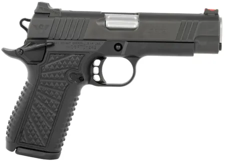 Wilson Combat SFT9CM42A SFT9  9mm Luger 15+1 (2) 4.25" Stainless, Black, Beavertail Frame, Integrated Grips, Fiber Optic Sights, Ambi Safety