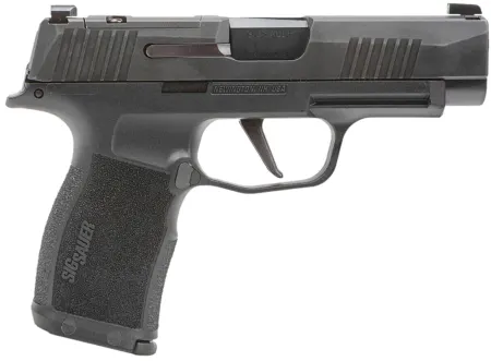 Sig Sauer 365XL9BXR3P10 P365XL  9mm Luger 10+1 3.70" Black Barrel, Black Nitron Optic Ready/Serrated SS Slide, Black SS Frame w/Beavertail &  Black Polymer Grips