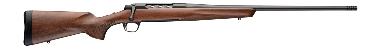 Browning 036128226 X-Bolt 2 Hunter 30-06 Springfield 4+1 22" Matte Blued Threaded Barrel & Steel Drilled & Tapped Receiver, Satin Black Walnut Fixed Stock, Right Hand