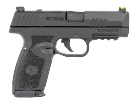 FN 66-102378 309 MRD 9mm Luger 20+1 16+1 3.80" Black Target Crown Barrel, Black Stainless Steel Optic Ready/Serrated Slide, Black Polymer Frame w/Picatinny Rail, Textured Grip Shield, RMS/DPP Footprin
