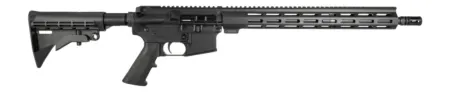 One Horse LLC  OH-15  5.56 NATO 30+1 16" Black Threaded Barrel, Black Receiver w/Picatinny Rail, M-LOK Handguard, One Horse M4 6 Position Black Polymer Stock, Black A2 Grip