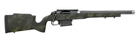 Proof Research 151709 Elevation MTR 2.0 300 PRC 3+1 20" Carbon Fiber Match Grade Threaded Barrel, Black Receiver w/Picatinny Rail, Midnight Camo Proof Fixed Carbon Fiber Stock, Right Hand