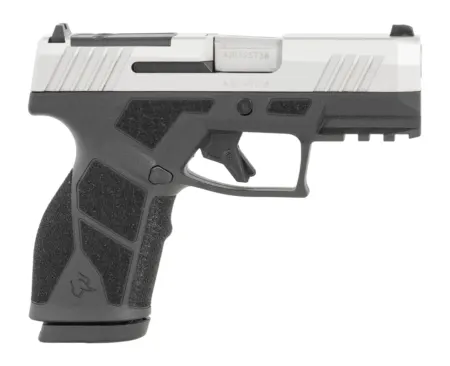 Taurus 1-GX2P939 GX2 T.O.R.O. Compact 9mm Luger 13+1 3.38" Stainless Steel Barrel, Matte Stainless Steel Optic Ready/Serrated Slide, Matte Black Stainless Steel Frame w/Picatinny Rail, Textured Grip,