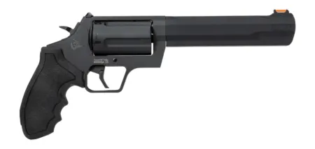 Taurus 2-JUDGE61 Judge  45 Long Colt/410 Gauge 5 Shot 6.50" Black Stainless Steel Barrel, Cylinder & Frame, Black Rubber Grip, Transfer Bar Safety