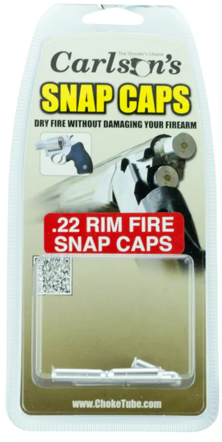 Carlson's Choke Tubes 00056 Snap Cap  22Rimfire 6Pack