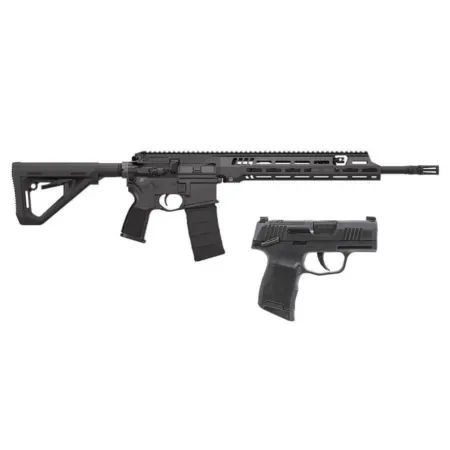 Sig Sauer SIG516 G3 Freedom Package 5.56mm 30rd Magazine(1) 16" Threaded Barrel w/P365 9mm Luger OR 10rd Magazine(2) 3.1" Barrel