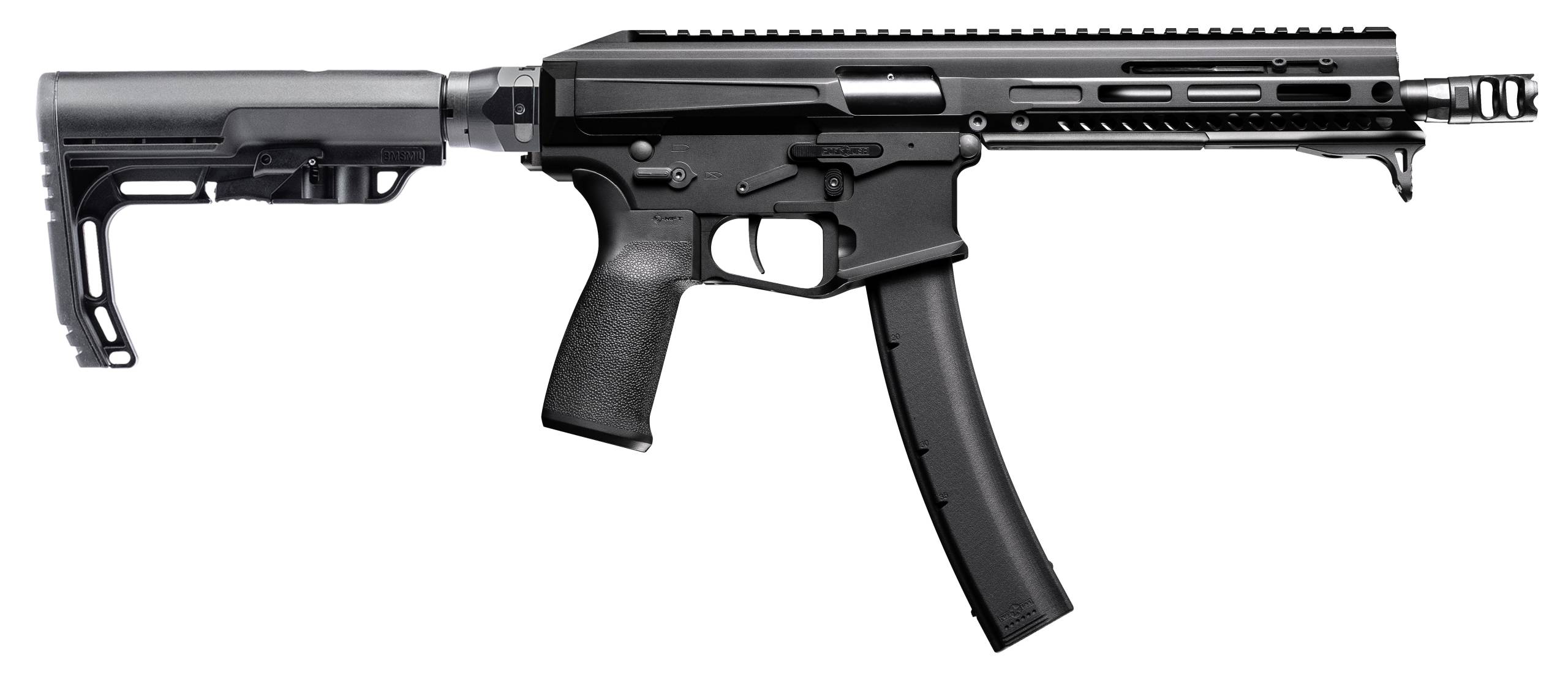 POF USA PHOENIX SBR 9MM 8" BLK MLOK