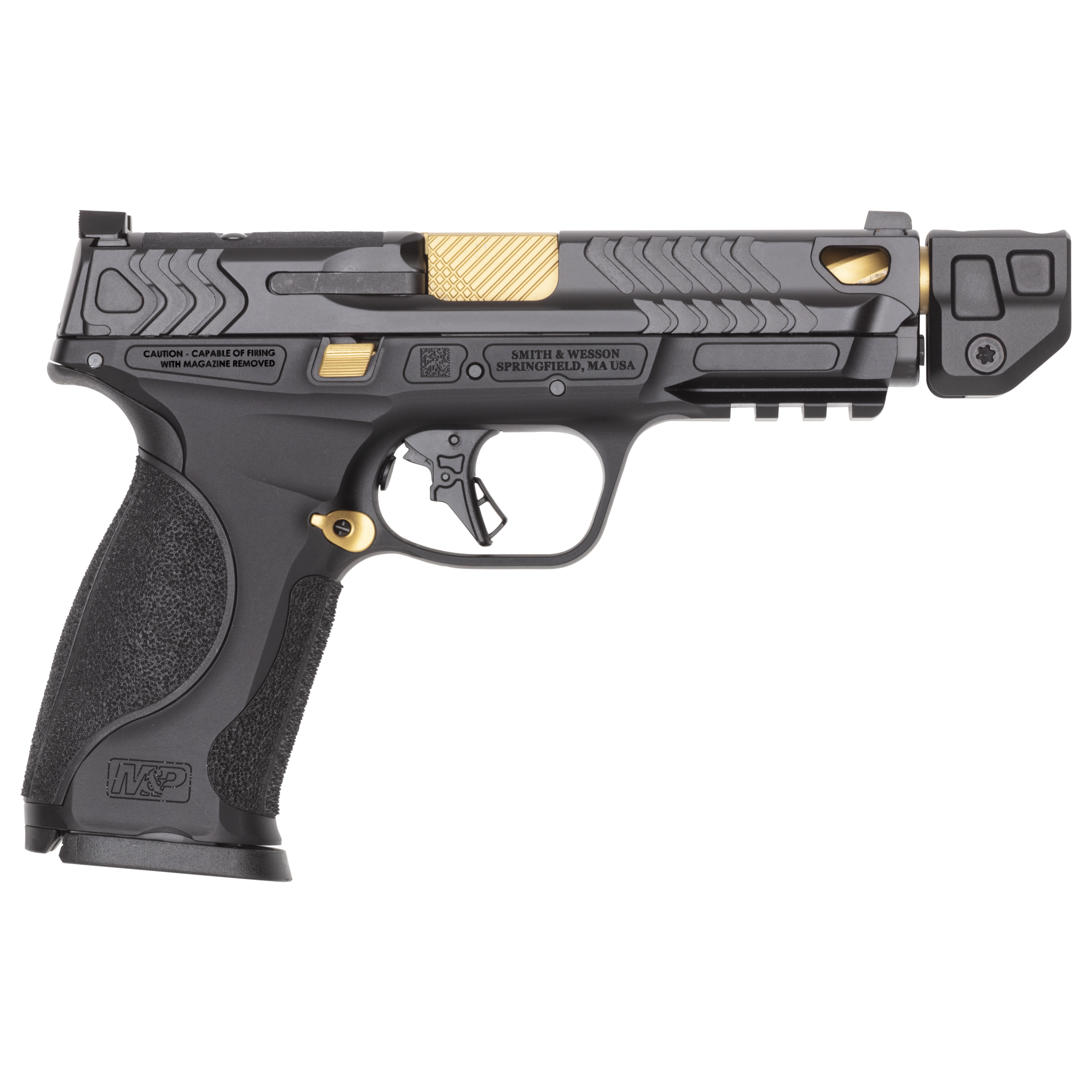 SMITH AND WESSON M&P9 M2.0 METAL 9MM GOLD OR