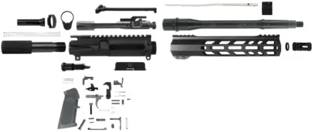 TacFire SSPK556LPK10 Pistol Kit  5.56x45mm NATO AR-Pistol Platform Black Steel