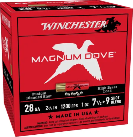 WIN MD2879  MAG DOVE 28G 2-3/4" 1-1/4 7.5/9  25/10