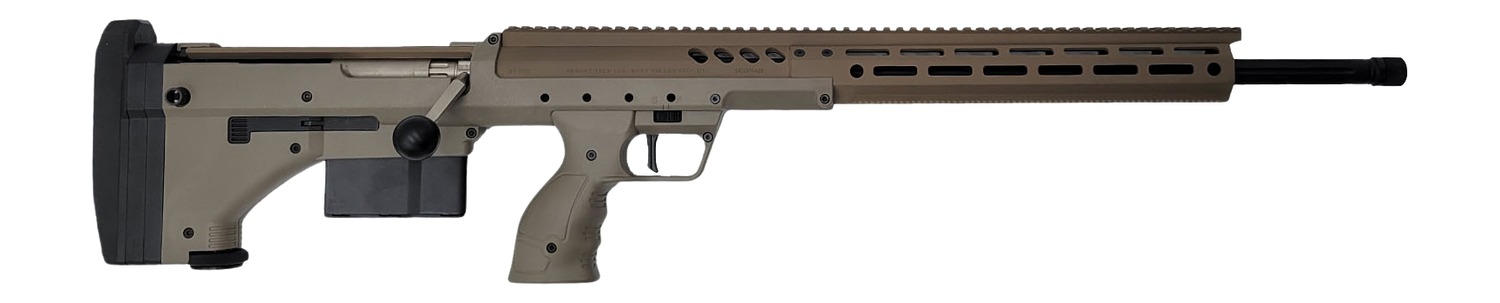 Desert Tech SRSRFMD26RFF SRS M2 6.5 Creedmoor 6+1 26" Black Threaded Barrel, Flat Dark Earth Anodized Aluminum Receiver w/Picatinny Rail, M-LOK & Area 419 ARCA Lock Rail Handguard, Flat Dark Earth Cha