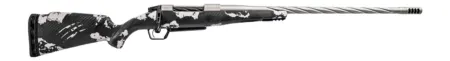 Fierce Firearms ROGSSX22CM18TP Twisted Rogue XP 22 Creedmoor 3+1 18" Tungsten Cerakote Spiral Fluted Threaded Stainless Steel Barrel, Drilled & Tapped Receiver, BiPod Rail Forend, Phantom Camo LR Nega