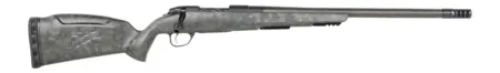 Fierce Firearms  CT Rage LR Full Size 7mm PRC 3+1 20" Carbon Fiber Match Grade Threaded Barrel, Black Cerakote Titanium Drilled & Tapped Receiver, Picatinny Rail Forend, Carbon Matrix Push Button Adj