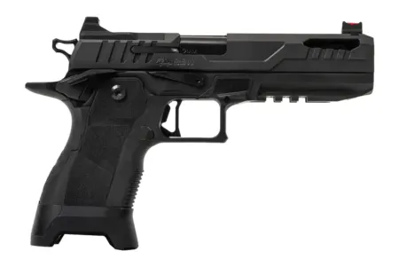 Oa Defense  2311 Pro Full Size 9mm Luger 21+1 5" Black DLC Black Steel Optic Ready/Serrated Slide, Aluminum Frame w/Picatinny Rail, Black Modular Grip, RMR Footprint