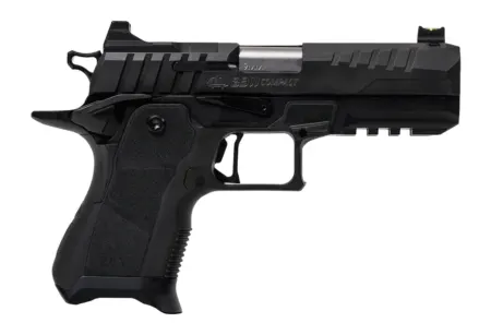 Oa Defense  2311 w/Plus Kit Compact 9mm Luger 17+1 4.25" Stainless Barrel, Black Steel Optic Ready/Serrated Slide, Black Aluminum Frame w/Picatinny Rail, Black Polymer Grip, Ambidextrous