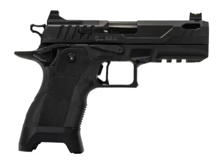 Oa Defense  2311 Pro w/Plus Kit Compact Frame 9mm Luger 17+1 4.25" Black DLC Black Steel Optic Ready/Serrated Slide, Black Aluminum Frame w/Picatinny Rail, Black Polymer Grip, Ambidextrous