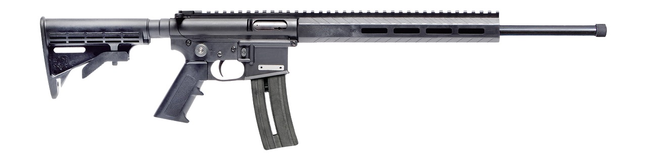 Mountain Bill Gun Lab MBGL-GOAT15-TB-1 Goat-15 Helium 22 LR 10+1 16" Black Threaded Barrel, Black Polymer Receiver w/Picatinny Rail, M-LOK Handguard, Black Polymer Stock, Black Polymer Grip, Right Han