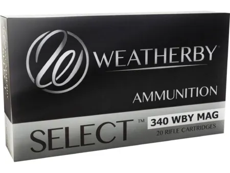 WEATHERBY 340WBY 225GR HORNADY INTERLOCK