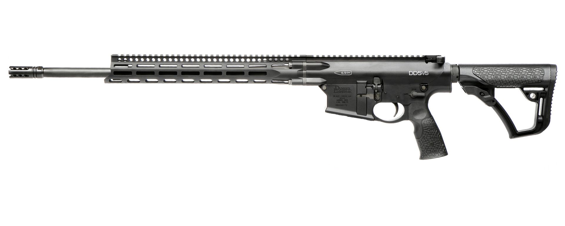 DANIEL DEFENSE DD5 V5 6.5CR 20" BLK NO MAG