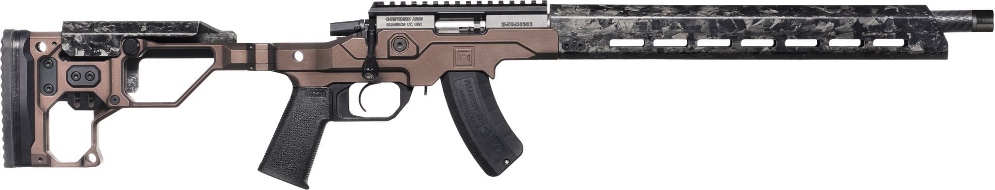 CHRISTENSEN ARMS MPR RIMFIRE 22WMR BROWN 20"  #
