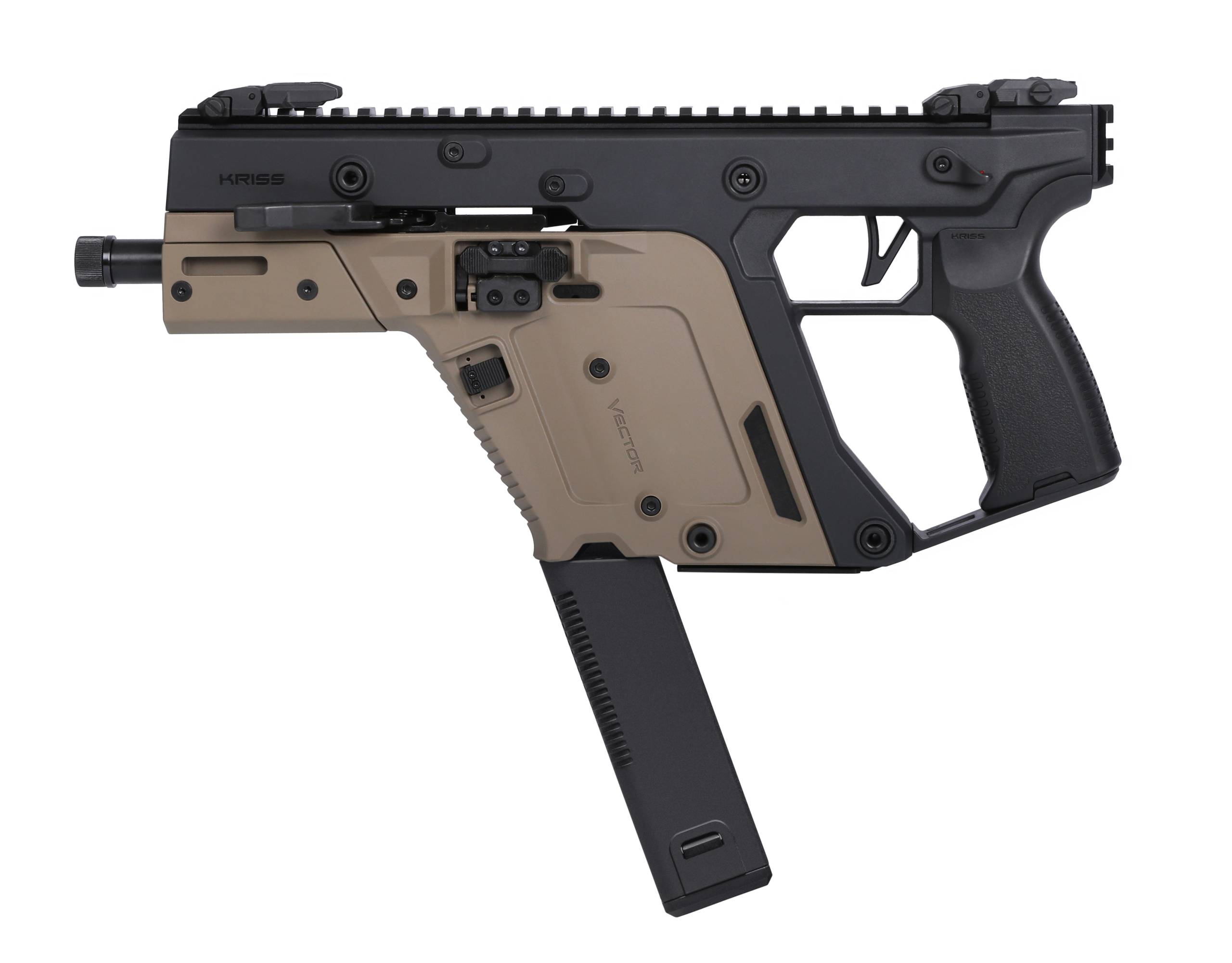 KRISS USA VECTOR SDP G3 10MM BK/FDE 5.5"